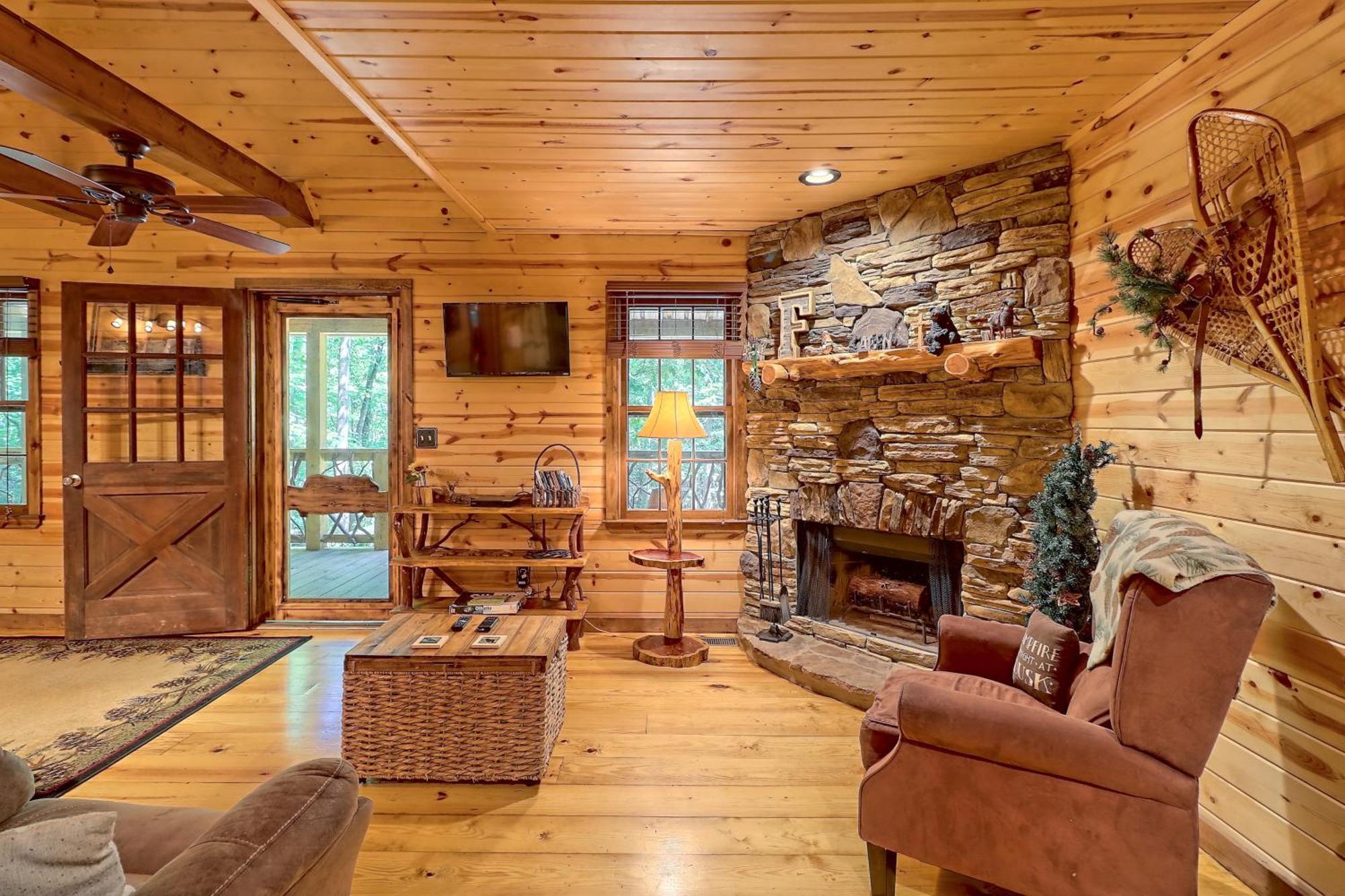 Villa Cozy Bear à Sautee Nacoochee Extérieur photo